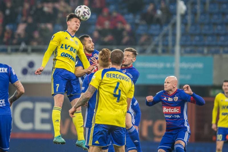 Football. PKO BP Ekstraklasa. Piast Gliwice - Arka Gdynia. 04.03.2020