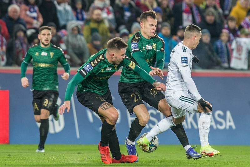 Football. PKO BP Ekstraklasa. Gornik Zabrze - Slask Wroclaw. 03.12.2021