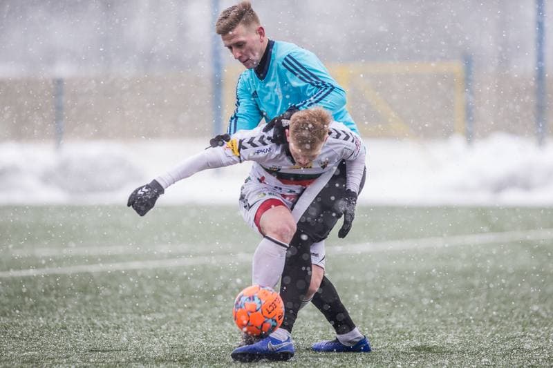 Football. Sparing. GKS Tychy - Pniowek Pawlowice. 13.02.2021