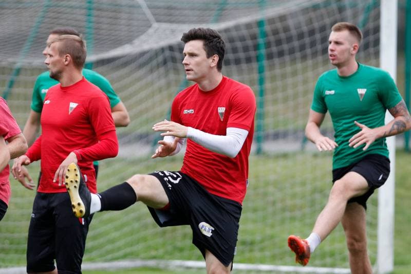Football. GKS Tychy. Training. 27.06.2016