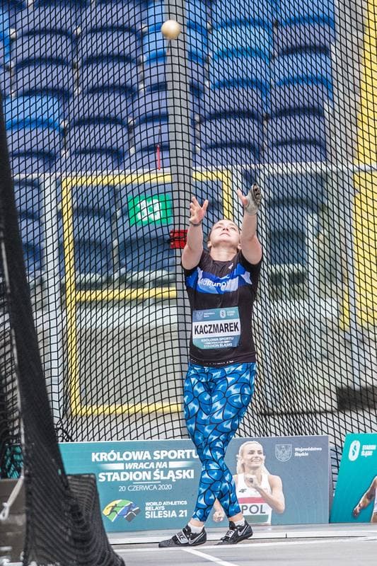 Athletics. Meeting. Katarzyna Furmanek. 20.06.2020