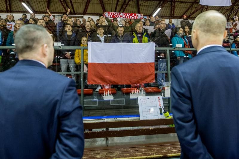 Ice Hockey. Women's World Championship Division 1B. Poland - Slovenia. 09.04.2022