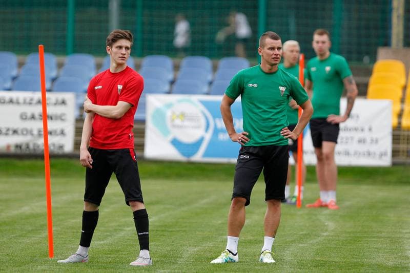 Football. GKS Tychy. Training. 27.06.2016