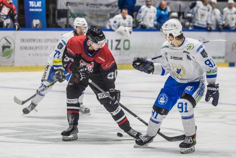 Ice Hockey. PHL. Re-Plast Unia Oswiecim - Ciarko STS Sanok. 20.12.2021