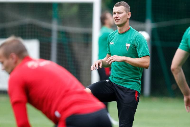 Football. GKS Tychy. Training. 27.06.2016