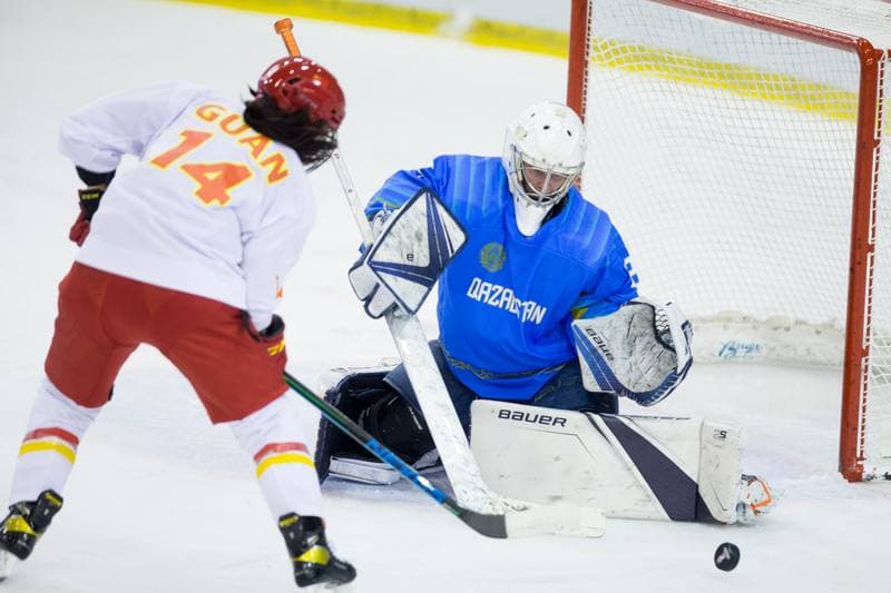 Ice Hockey. Women's World Championship Division 1B. China - Kazakhstan. 12.04.2022