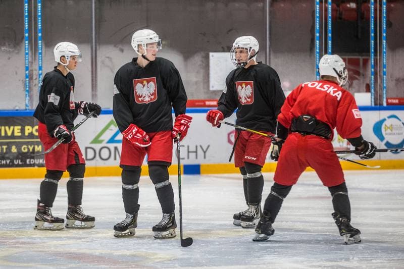 Ice Hockey. Poland U20. Training. 02.11.2020