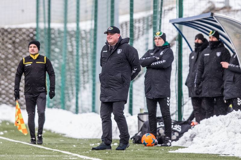 Football. Sparing. GKS Katowice - GKS Jastrzebie. 22.01.2022