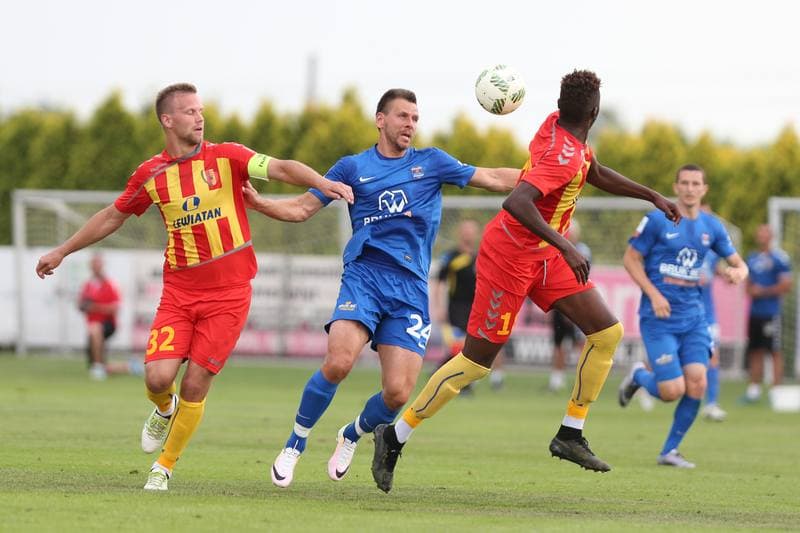 Football. Sparing. Bruk-Bet Termalica Nieciecza - Korona Kielce. 25.06.2016