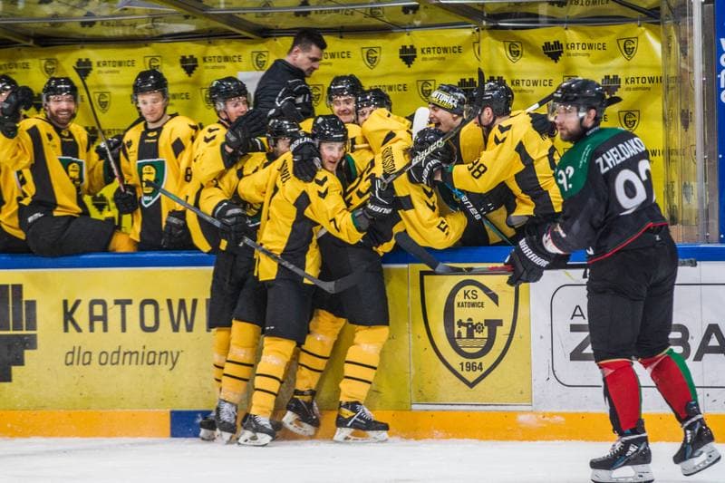 Ice Hockey. Polska Hokej Liga. GKS Katowice - GKS Tychy. 28.01.2022