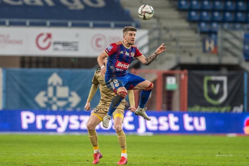 Football. PKO BP Ekstraklasa. Piast Gliwice - Pogon Szczecin. 05.02.2022