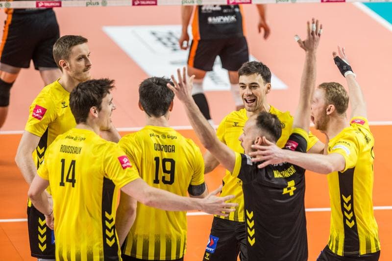 Volleyball. PlusLiga. GKS Katowice - Cuprum Lubin. 06.02.2022