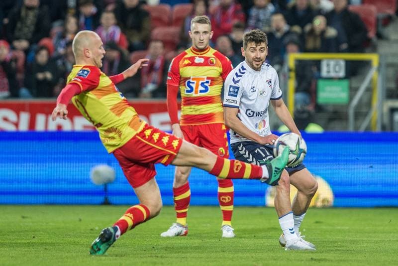 Football. PKO BP Ekstraklasa. Gornik Zabrze - Jagiellonia Bialystok. 14.02.2022