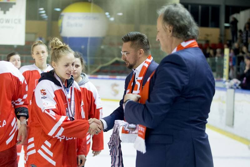 Ice Hockey. Women's World Championship Division 1B. Poland - China. 14.04.2022