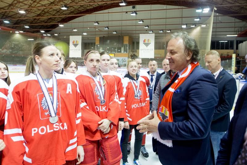 Ice Hockey. Women's World Championship Division 1B. Poland - China. 14.04.2022