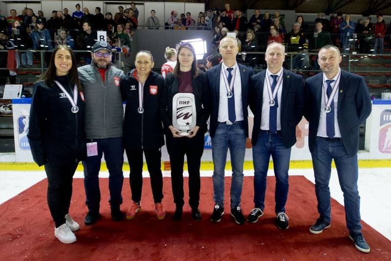 Ice Hockey. Women's World Championship Division 1B. Poland - China. 14.04.2022