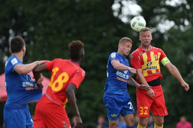 Football. Sparing. Bruk-Bet Termalica Nieciecza - Korona Kielce. 25.06.2016