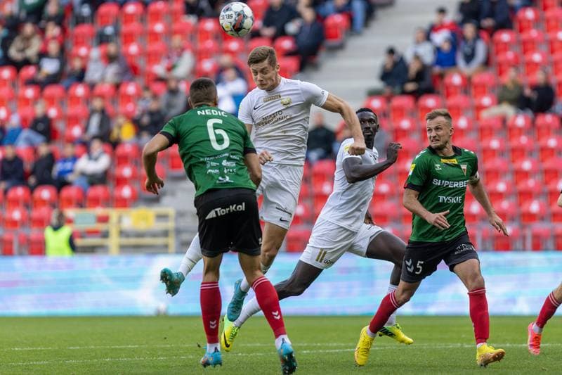 Football. Fortuna I Liga. GKS Tychy - Puszcza Niepolomice. 23.10.2022