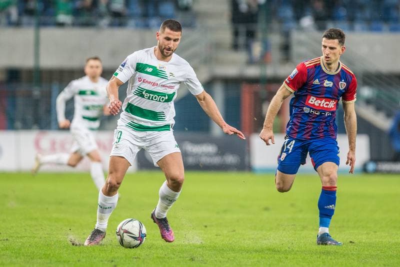 Football. PKO BP Ekstraklasa. Piast Gliwice - Lechia Gdansk. 12.03.2022