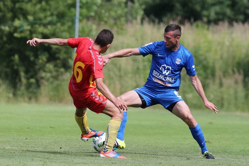 Football. Sparing. Bruk-Bet Termalica Nieciecza - Korona Kielce. 25.06.2016