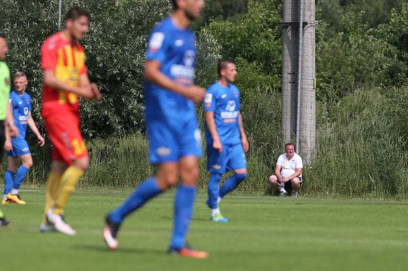 Football. Sparing. Bruk-Bet Termalica Nieciecza - Korona Kielce. 25.06.2016
