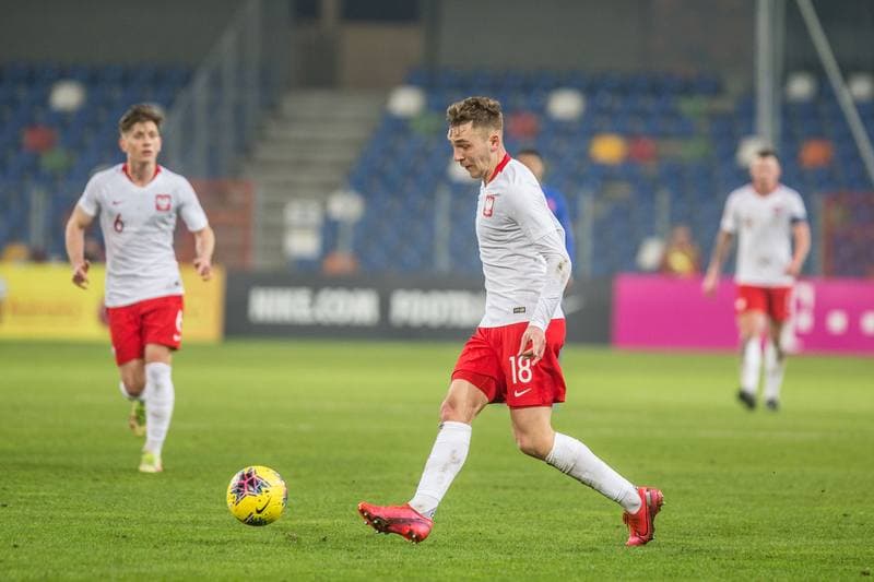 Football. UEFA Elite League. Poland - England. 25.03.2022