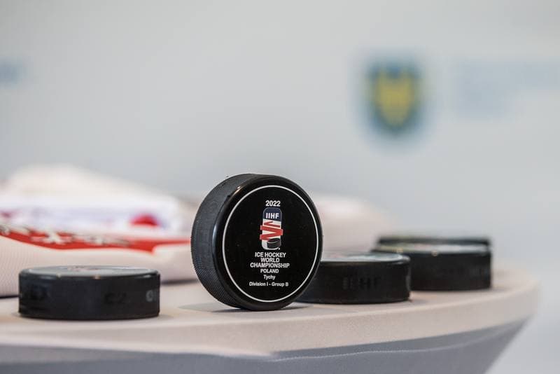 Ice Hockey. Poland national team. Press Conference. 21.04.2022