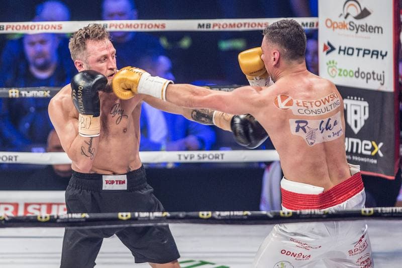 Boxing. Tymex Boxing Night 21. Damian Jonak - Andrew Robinson. 22.04.2022