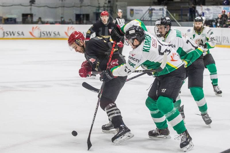 Ice Hockey. Polska Hokej Liga. JKH GKS Jastrzebie - Comarch Cracovia. 27.03.2021