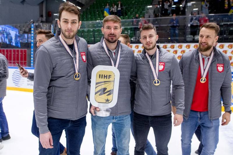 Ice Hockey. World Championship Division 1 Group B. Estonia - Ukraine. 01.05.2022