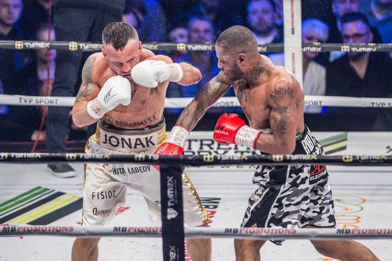 Boxing. Tymex Boxing Night 21. Damian Jonak - Andrew Robinson. 22.04.2022