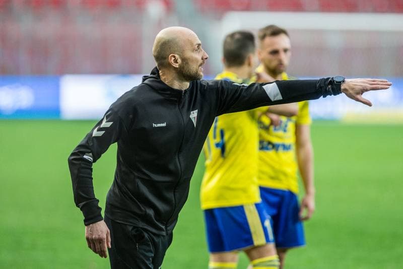 Football. Fortuna I Liga. GKS Tychy - Arka Gdynia. 01.04.2021