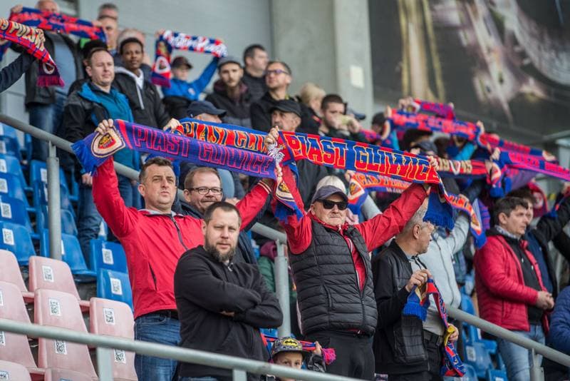 Football. PKO BP Ekstraklasa. Piast Gliwice - Jagiellonia Bialystok. 23.04.2022