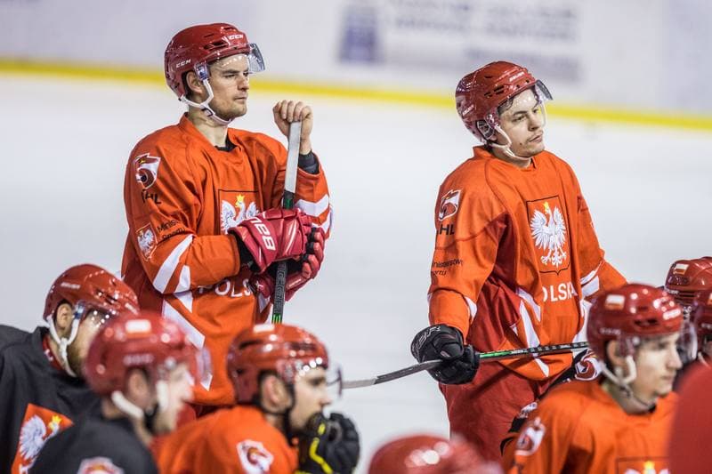 Ice Hockey. Poland national team. Training. 15.04.2021