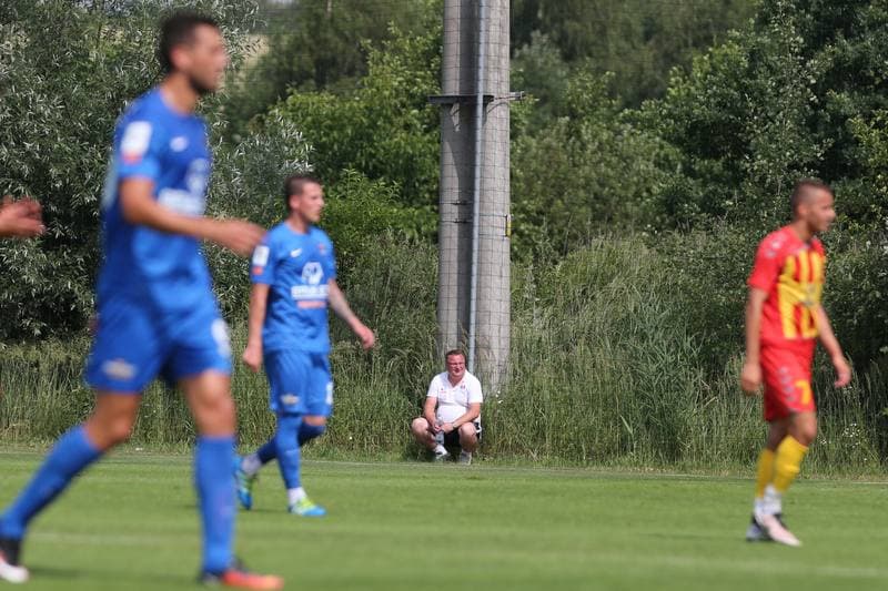 Football. Sparing. Bruk-Bet Termalica Nieciecza - Korona Kielce. 25.06.2016