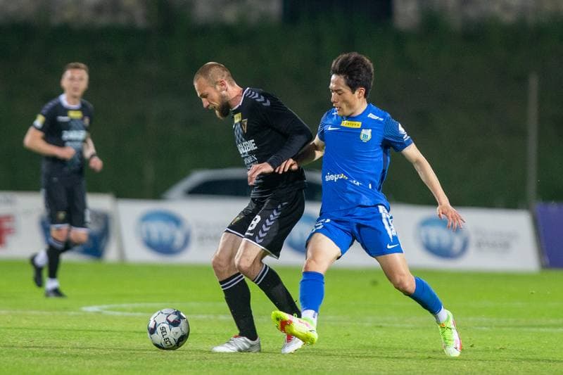 Football. Fortuna I Liga. Zaglebie Sosnowiec - Stomil Olsztyn. 14.05.2022
