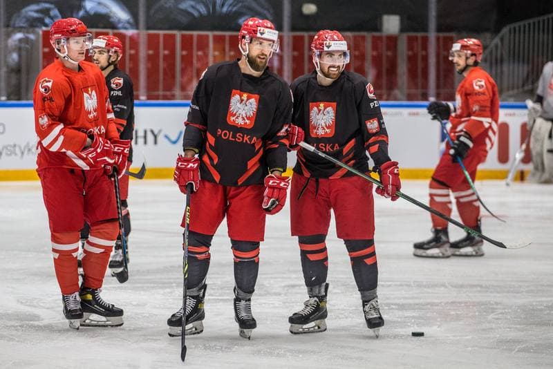 Ice Hockey. Poland national team. Training. 24.04.2022