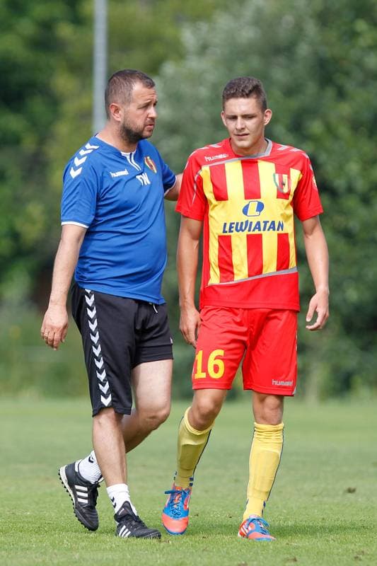 Football. Sparing. Bruk-Bet Termalica Nieciecza - Korona Kielce. 25.06.2016