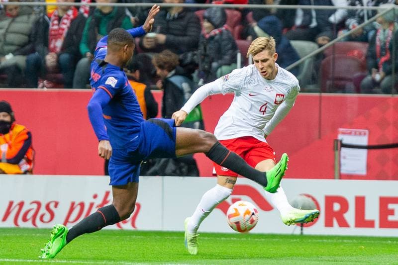 Football. UEFA Nations League. Poland - Netherlands. 22.09.2022