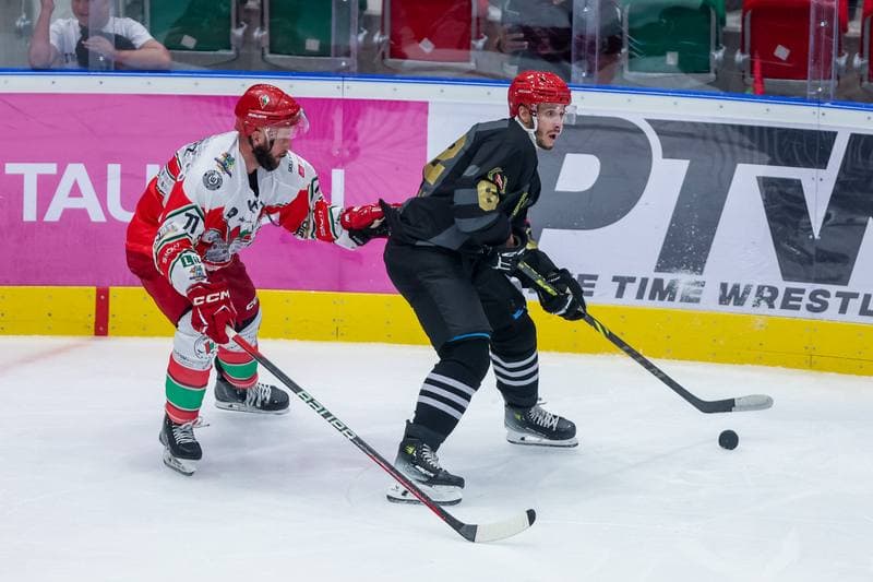 Ice Hockey. Tauron Hokej Liga. Zaglebie Sosnowiec - Comarch Cracovia. 10.09.2023