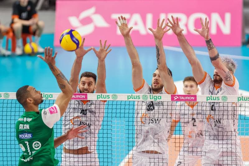 Volleyball. PlusLiga. Jastrzebski Wegiel - Indykpol AZS Olsztyn. 24.10.2023