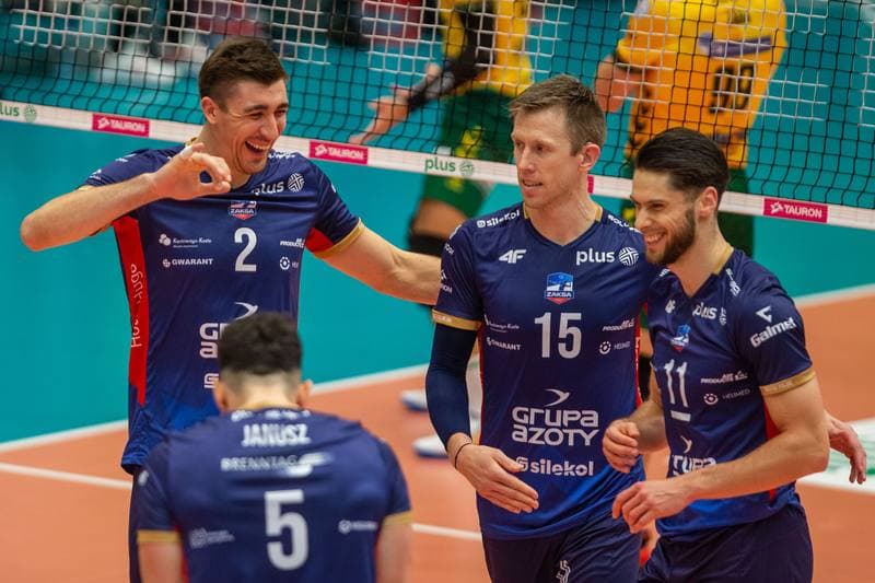 Volleyball. PlusLiga. Aluron Warta CMC Zawiercie - Grupa Azoty ZAKSA Kedzierzyn-Kozle. 09.10.2022
