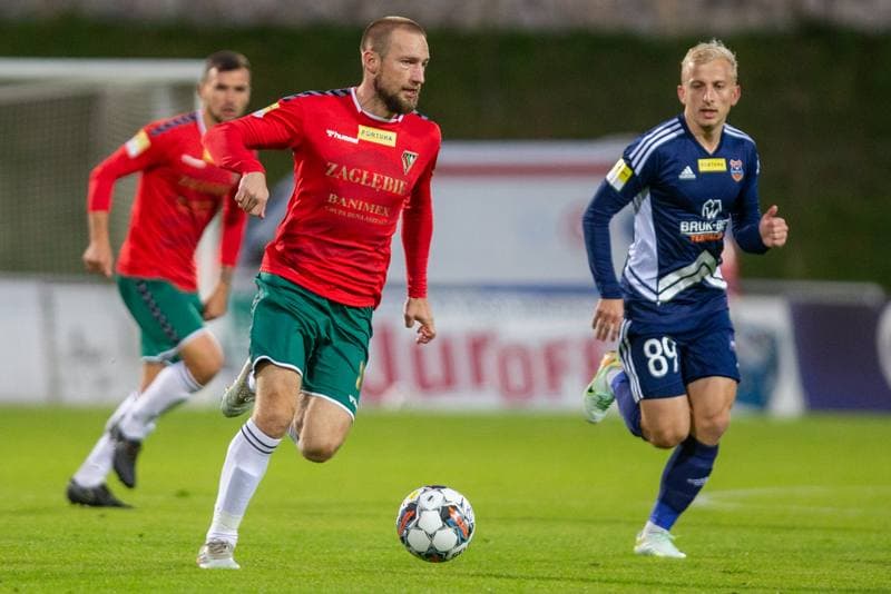 Football. Fortuna I Liga. Zaglebie Sosnowiec - Bruk-Bet Termalica Nieciecza. 10.10.2022