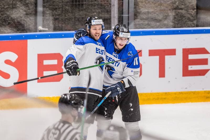 Ice Hockey. World Championship Division 1 Group B. Japan - Estonia. 28.04.2022