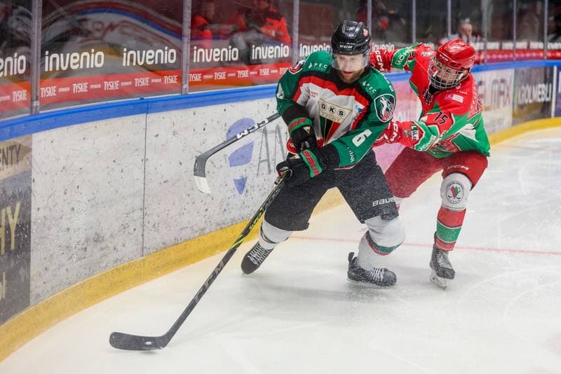 Ice Hockey. Tauron Hokej Liga. GKS Tychy - Zaglebie Sosnowiec. 15.11.2023