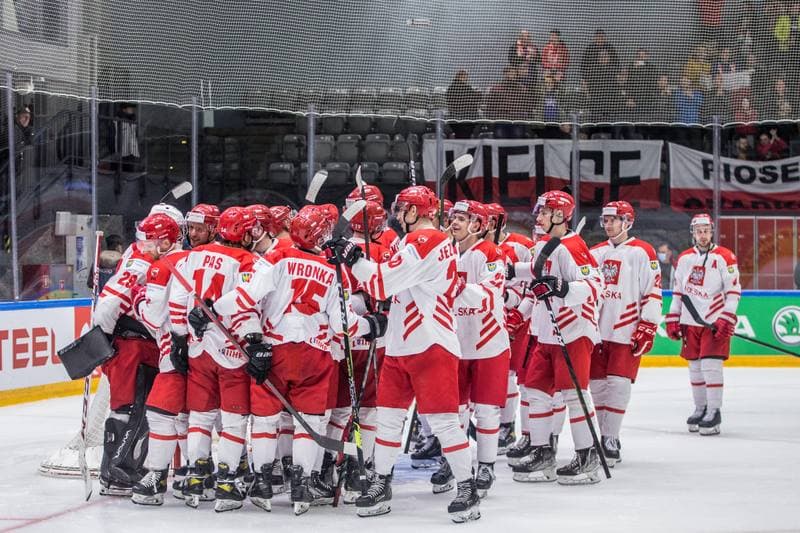 Ice Hockey. World Championship Division 1 Group B. Ukraine - Poland. 28.04.2022