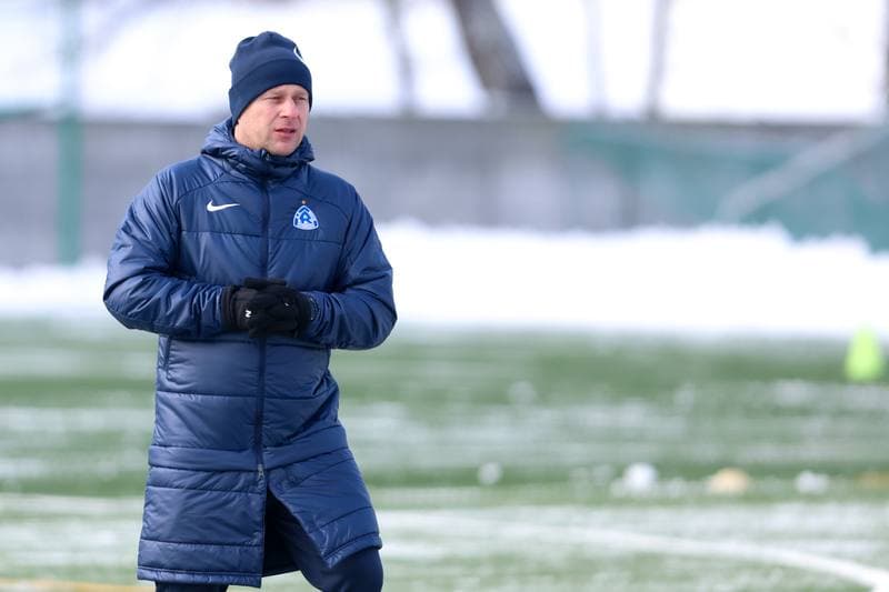 Football. Ruch Chorzow. Training. 08.01.2024