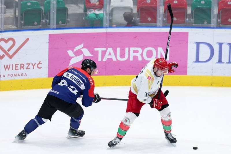 Ice Hockey. Tauron Hokej Liga. Zaglebie Sosnowiec - KH Energa Torun. 12.01.2024