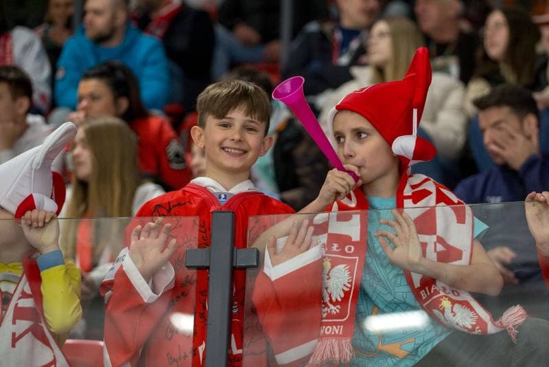 Ice Hockey. World Championship Division 1 Group B. Serbia - Poland. 29.04.2022