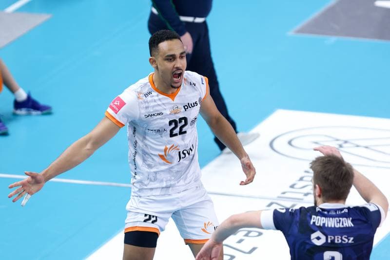 Volleyball. PlusLiga. Jastrzebski Wegiel - GKS Katowice. 03.02.2024
